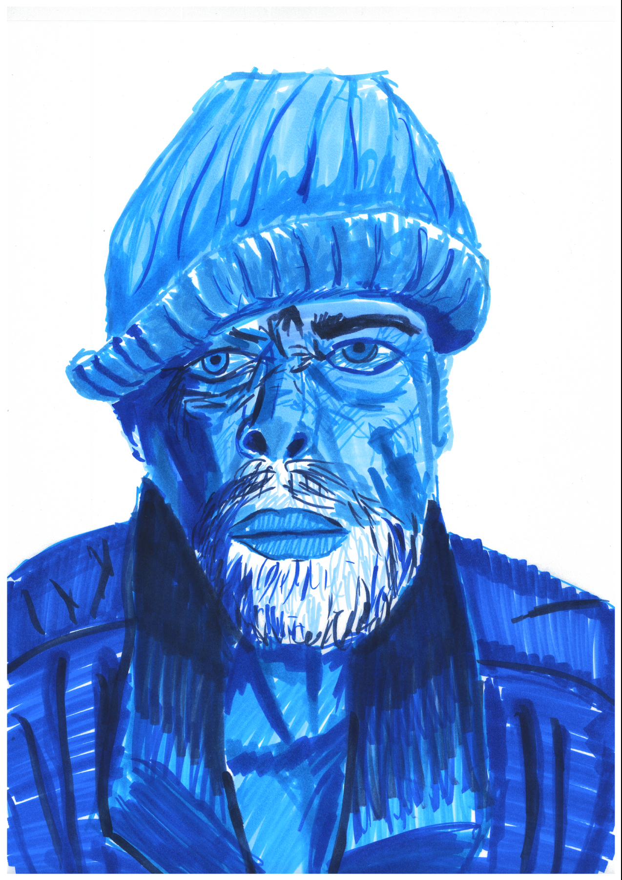 blue